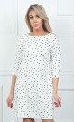 Ночная сорочка "Горох черный на молоке"