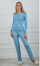 Пижама женская "Голубой в синеву"