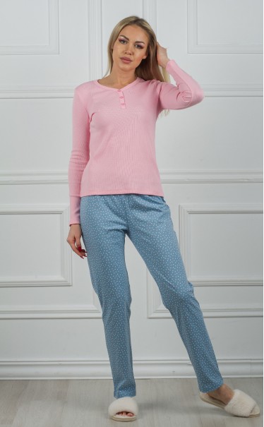 Пижама женская "Розовый светлый"