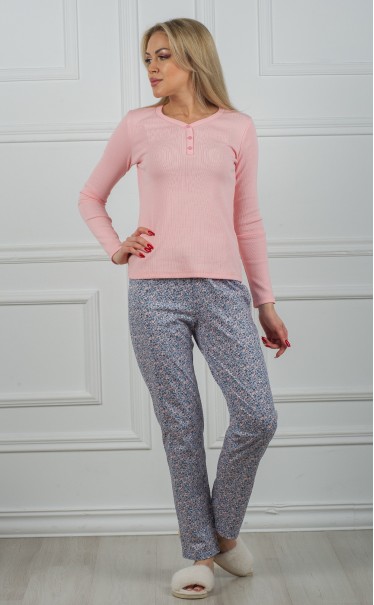 Пижама женская "Розовый мармелад естественный"