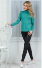 Водолазка "Изумрудно-зеленый пыльный"