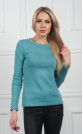 Джемпер "Зелено синий светлый"