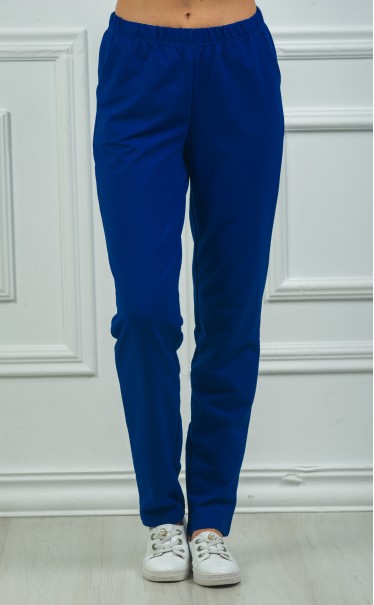 Брюки спортивные "Василек темный"